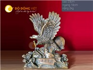 Đúc tượng đại bàng tung cánh bằng đồng theo yêu cầu