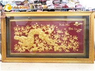 Tranh đồng xuân mai đắc lộc đẹp tinh xảo