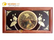 Mặt trống đồng hoa sen đẹp tinh xảo