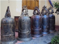 Báo giá đúc chuông đồng nhà thờ tổ, chuông chùa, thờ cúng gia tiên