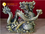 Tượng rồng bằng đồng, giá bán tượng rồng phong thủy tại Bến Tre