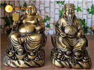 Đúc tượng Thần Tài, Thổ Địa bằng đồng theo yêu cầu tại Long An