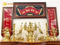 Bộ lư dapha 70 cho ban thờ 1m97 2m17