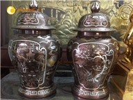 Địa chỉ mua chóe đồng khảm ngũ sắc tại Sóc Trăng