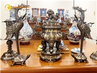 Địa chỉ mua đỉnh đồng khảm ngũ sắc chất lượng tại Đồng Tháp