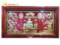 Giá bán tranh đồng mừng thọ cụ bà tại Bạc Liêu