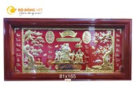 Địa chỉ bán tranh mừng thọ cụ ông bằng đồng tại Cà Mau