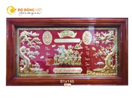 Tranh mừng thọ bằng đồng giá rẻ, tranh mừng thọ Xuân Nhâm Dần 2022