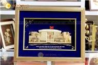 Tranh vàng 24k Toà nhà Quốc hội Việt Nam