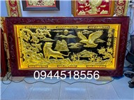 Tranh đồng Anh hùng tương ngộ đẹp tinh xảo từng chi tiết