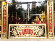 Bộ Hoành Phi Câu Đối Cho Ban Thờ 1m76
