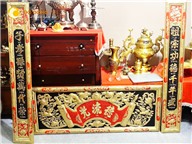 Chi tiết bộ hoành phi câu đối 1m97