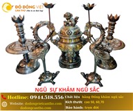 NGŨ SỰ KHẢM NGŨ SẮC – VẺ ĐẸP TINH HOA TỪ ĐỒNG NGUYÊN CHẤT VÀ 5 KIM LOẠI QUÝ HIẾM